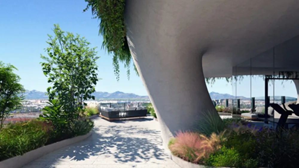 BIM建筑|MAD展示丹佛“景观裂缝”大厦