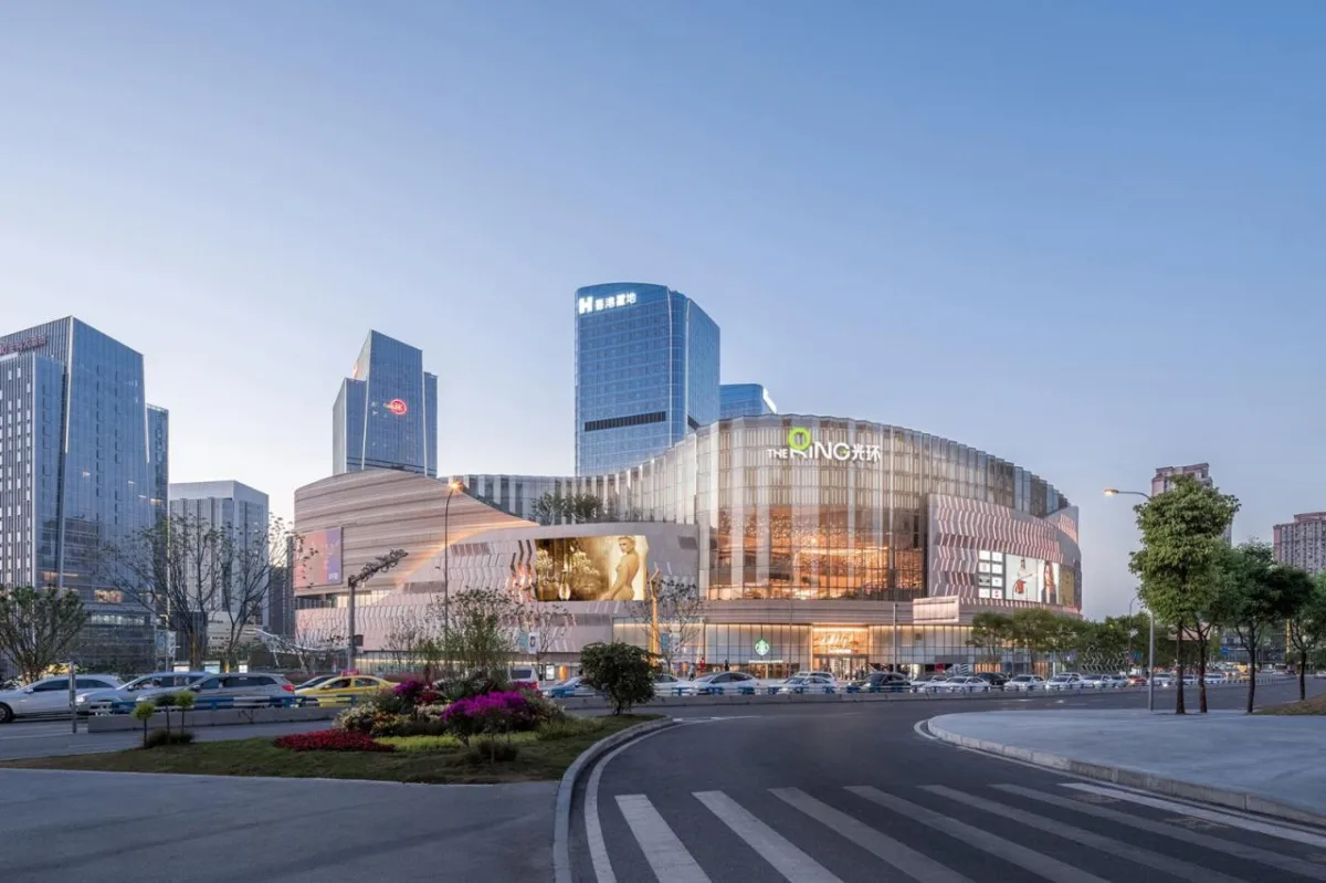 BIM建筑|香港置地重庆光环The Ring购物公园 / PHA湃昂