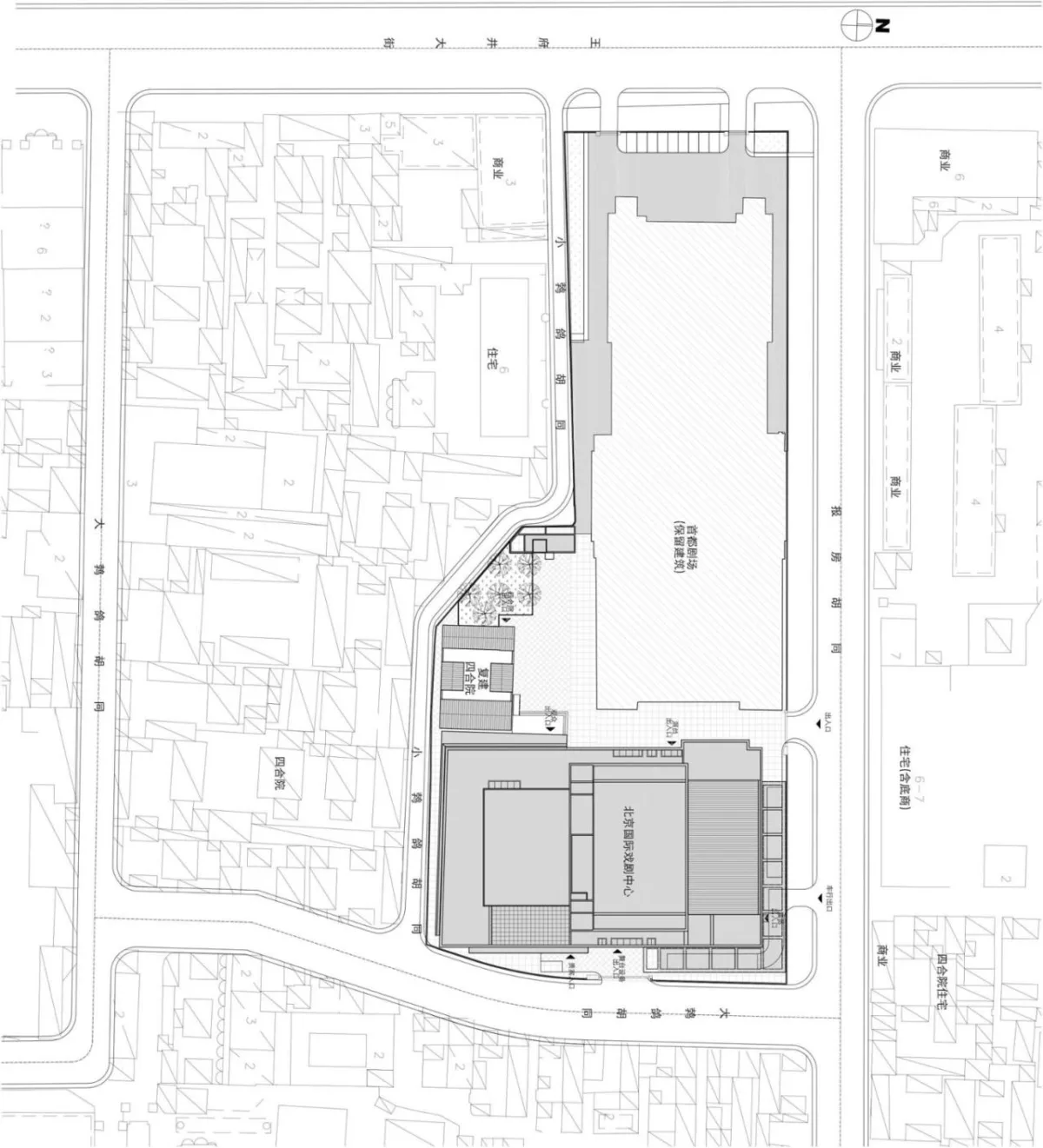 BIM建筑|北京国际戏剧中心 / 北京市建筑设计研究院胡越工作室
