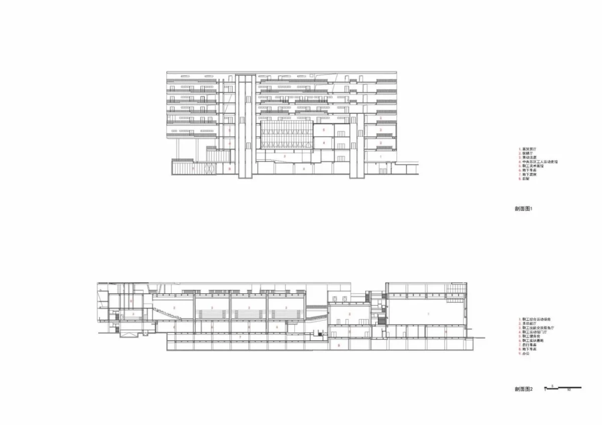 BIM建筑|龙岩工人文化宫 / 天津华汇