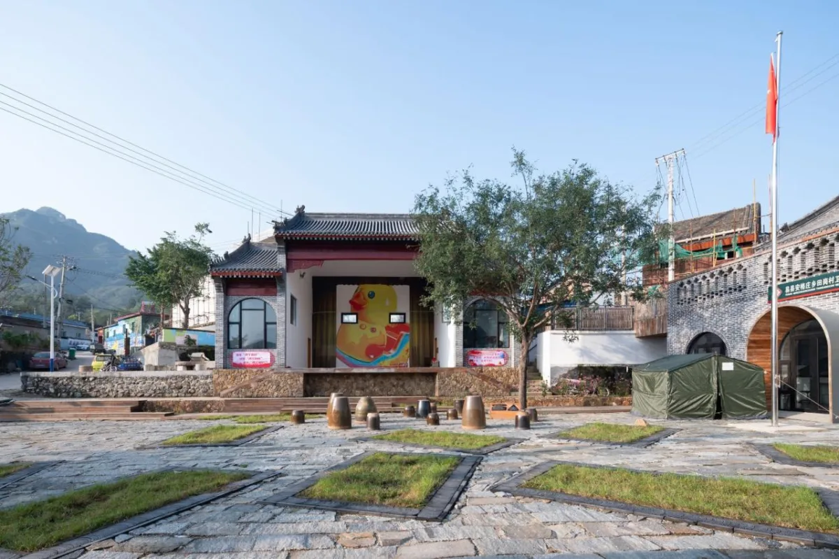 BIM建筑|田岗知行村：乡村会客厅 / 袈蓝建筑