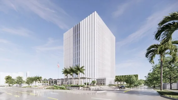 BIM建筑|SOM根据古典建筑设计劳德代尔堡联邦法院