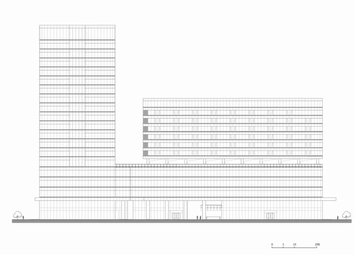 BIM建筑|龙头药企公园式总部办公·上药常药商务中心 / 简和建筑