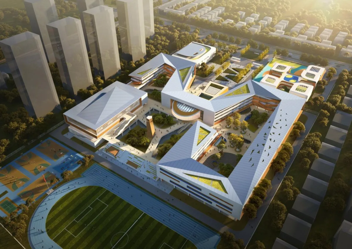 BIM建筑|四时书院·宿迁宿豫区实验小学重建 / 简和建筑