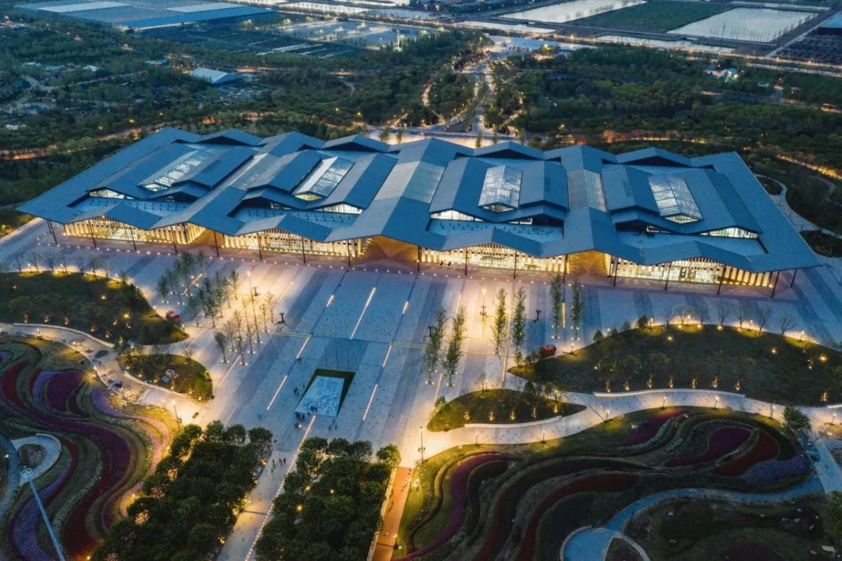 BIM建筑|第十届中国花博会复兴馆 / 华建集团上海建筑设计研究院