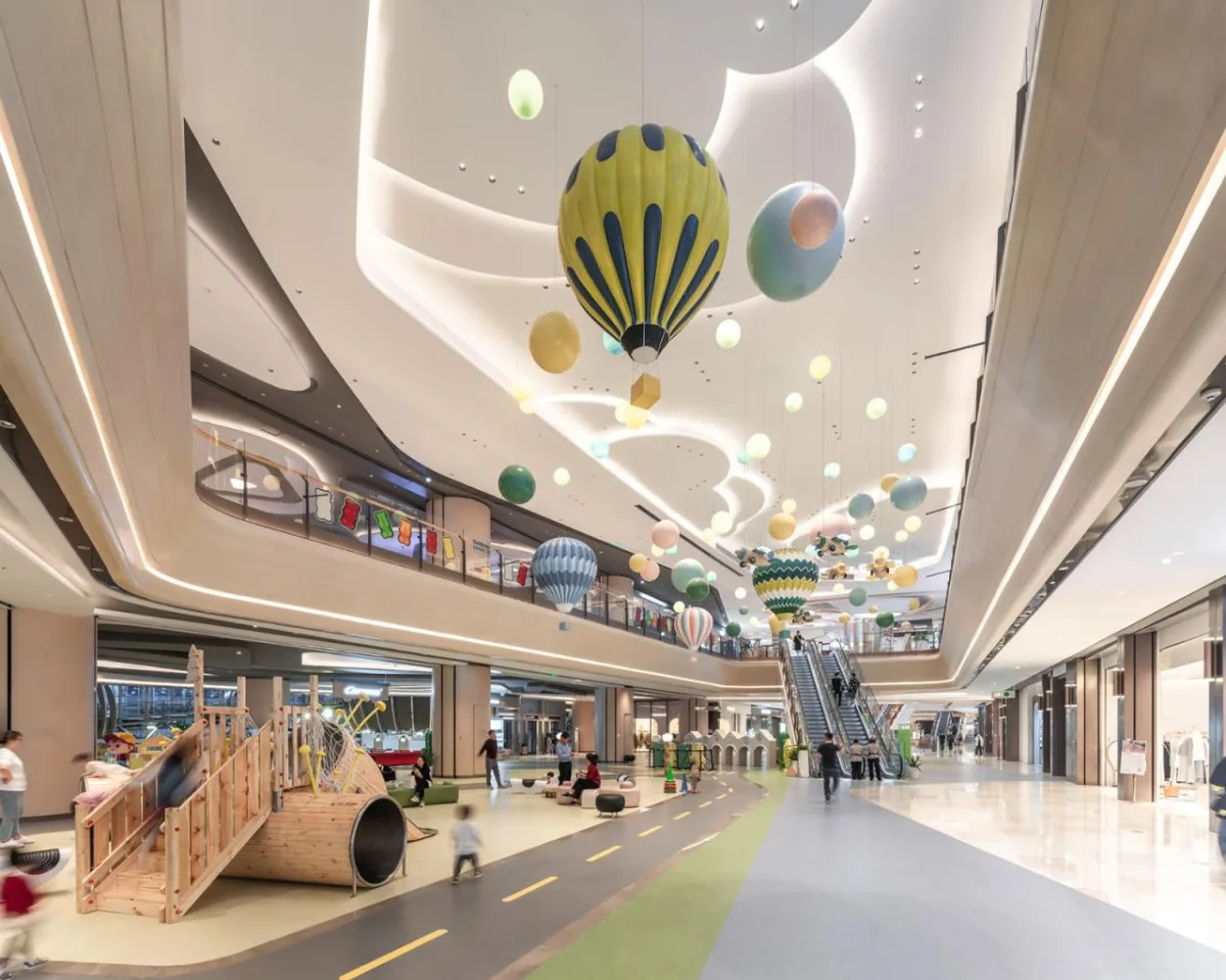 BIM建筑|香港置地重庆光环The Ring购物公园 / PHA湃昂