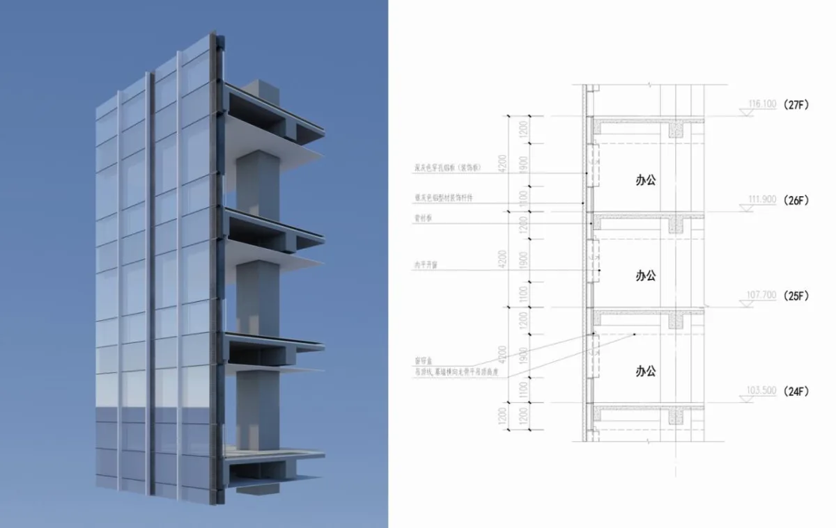 BIM建筑|风正扬帆起 凌江尤可期：广州･广物鱼珠产城综合体 / UA尤安设计