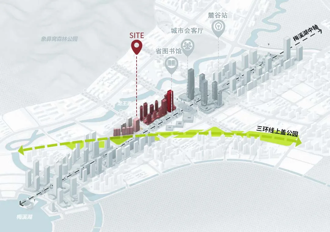 BIM建筑|行云漫步：长沙桂语雲峯 / ZWA卓时水石