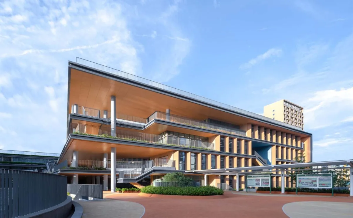 BIM建筑|深圳外国语学校宝安学校 / 华阳国际设计集团
