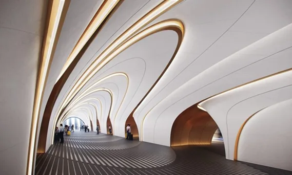 BIM建筑|扎哈工作室在乌克兰设计地铁站