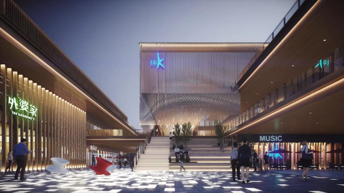 BIM建筑|现代园林：杭州运河湾国际旅游休闲综合体 / Aedas
