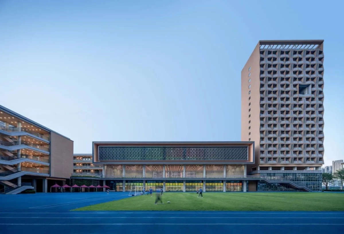 BIM建筑|深圳外国语学校宝安学校 / 华阳国际设计集团