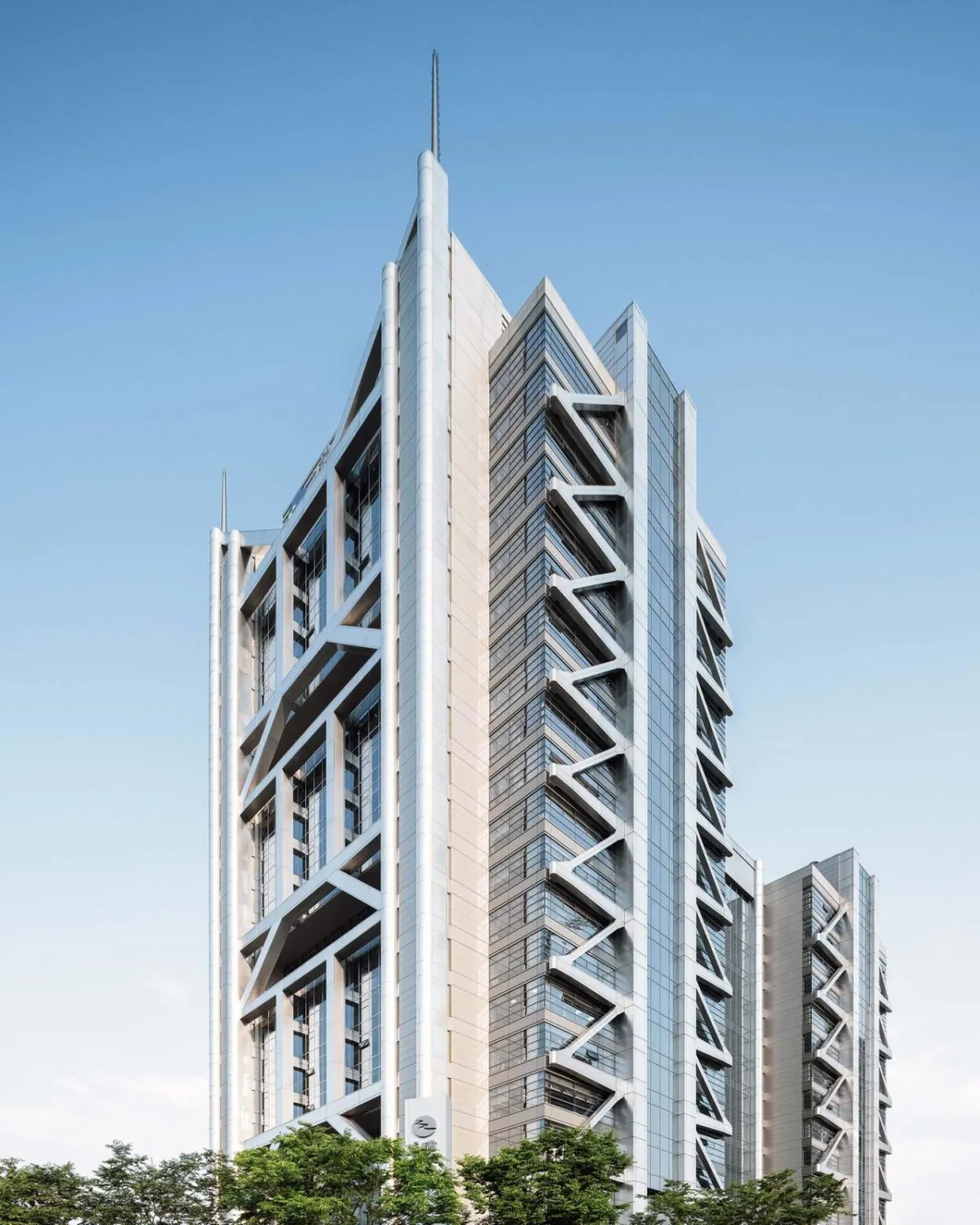 BIM建筑|双擎大厦：瑞丰数字金融中心 / UUA建筑师事务所