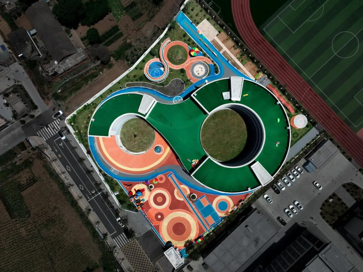 BIM建筑|中国最美幼儿园在县城：平利县第三幼儿园 / 迪卡建筑设计中心