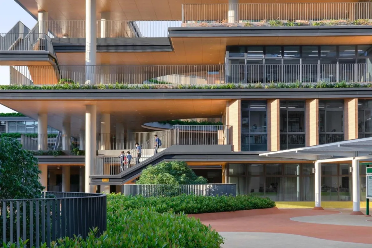 BIM建筑|深圳外国语学校宝安学校 / 华阳国际设计集团