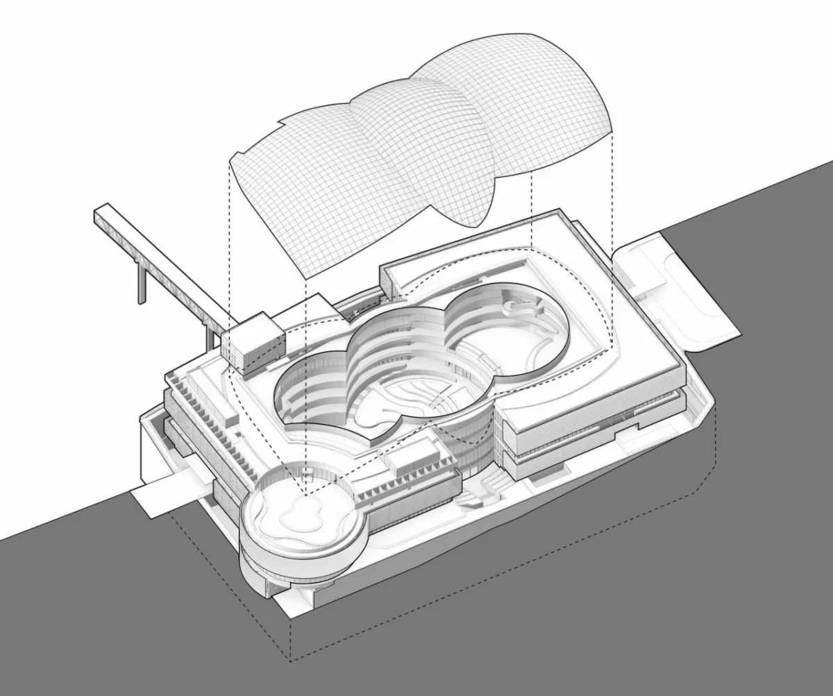 BIM建筑|阿尔伯特·爱因斯坦医学教育研究中心 / 萨夫迪建筑事务所