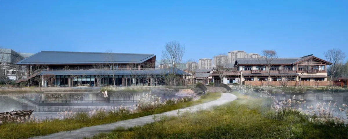 BIM建筑|高新·黑稻田项目，陕西洋县 / 艾麦欧（上海）建筑设计咨询有限公司（M.A.O.）