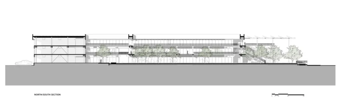 BIM建筑|Fifth + Tillery 办公大楼 / Gensler