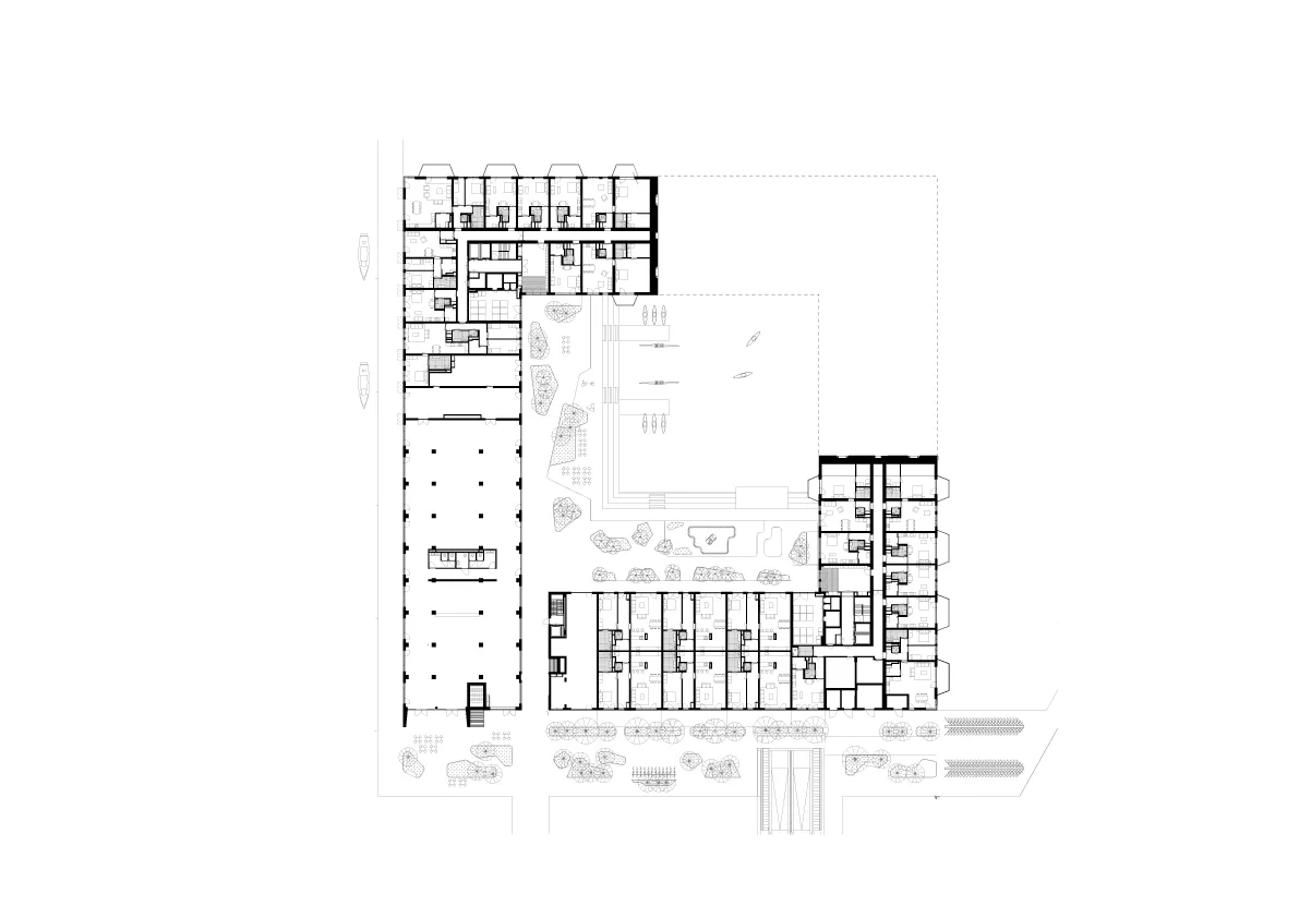 BIM建筑|水上庭院住宅 Sluishuis / BIG + Barcode Architects