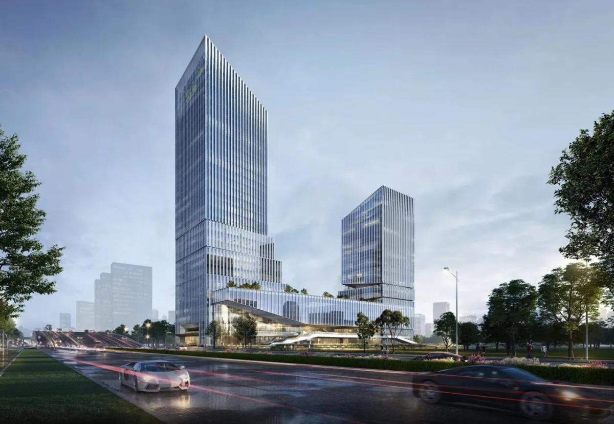 BIM建筑|扬帆起航 · 南京江心洲生态科技产业园 / 简和建筑