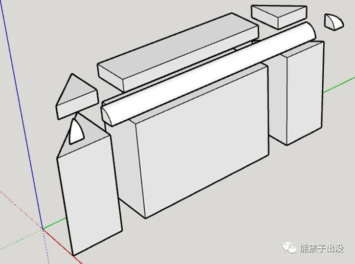BIM问答|SketchUp动态组件制作教程：SketchUp制作挡水条动态组件