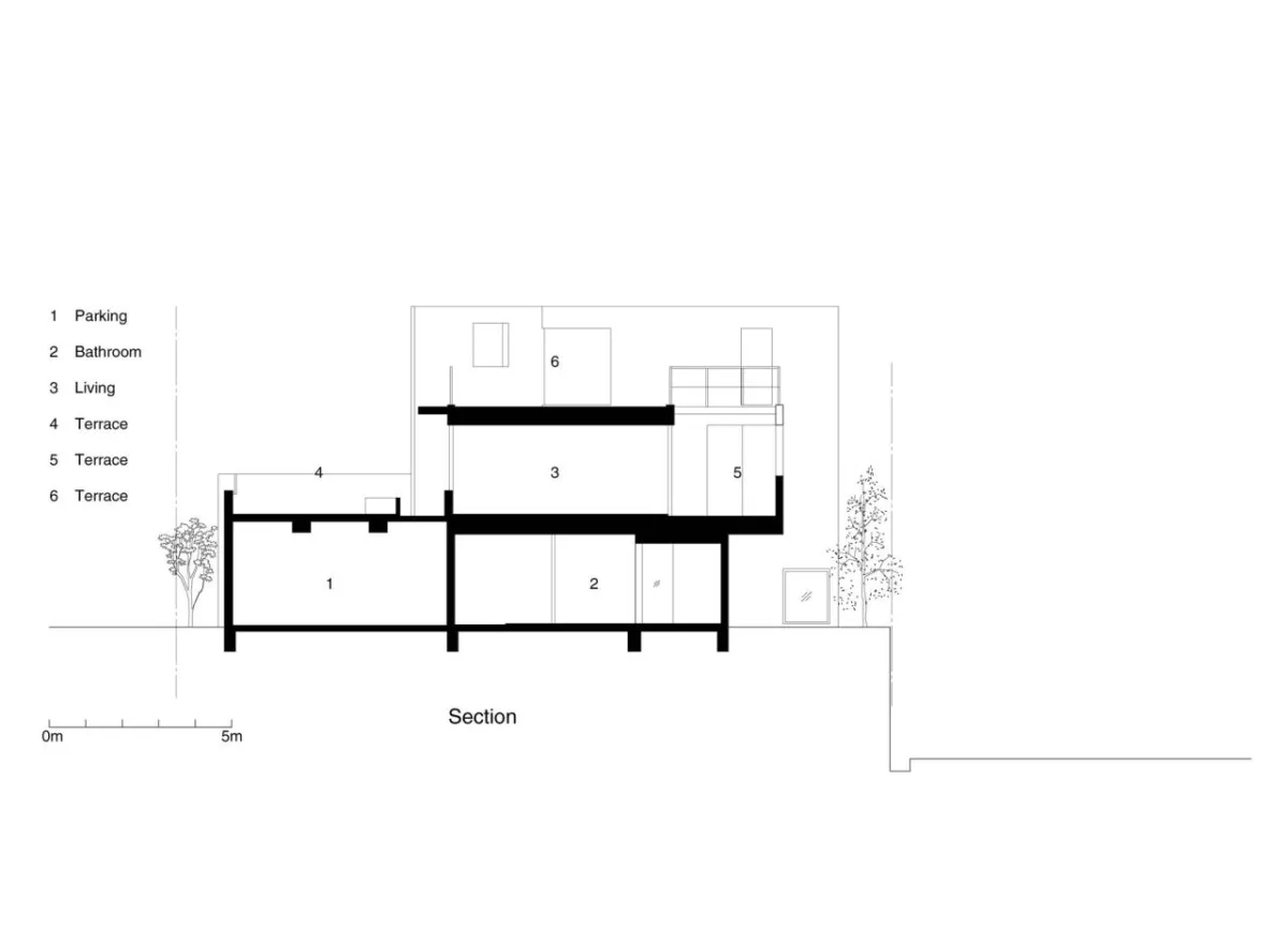 BIM建筑|巷路尽头的住宅 / T2P Architects Office