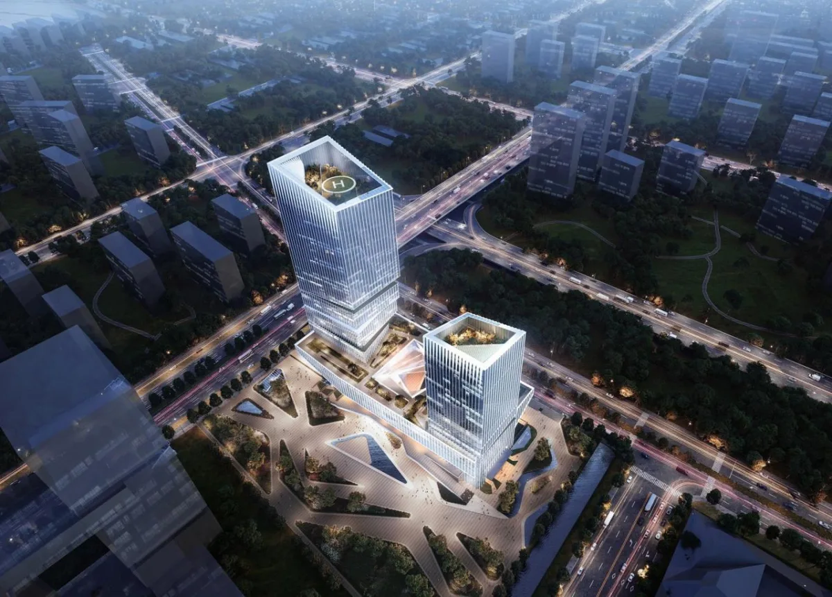 BIM建筑|扬帆起航 · 南京江心洲生态科技产业园 / 简和建筑