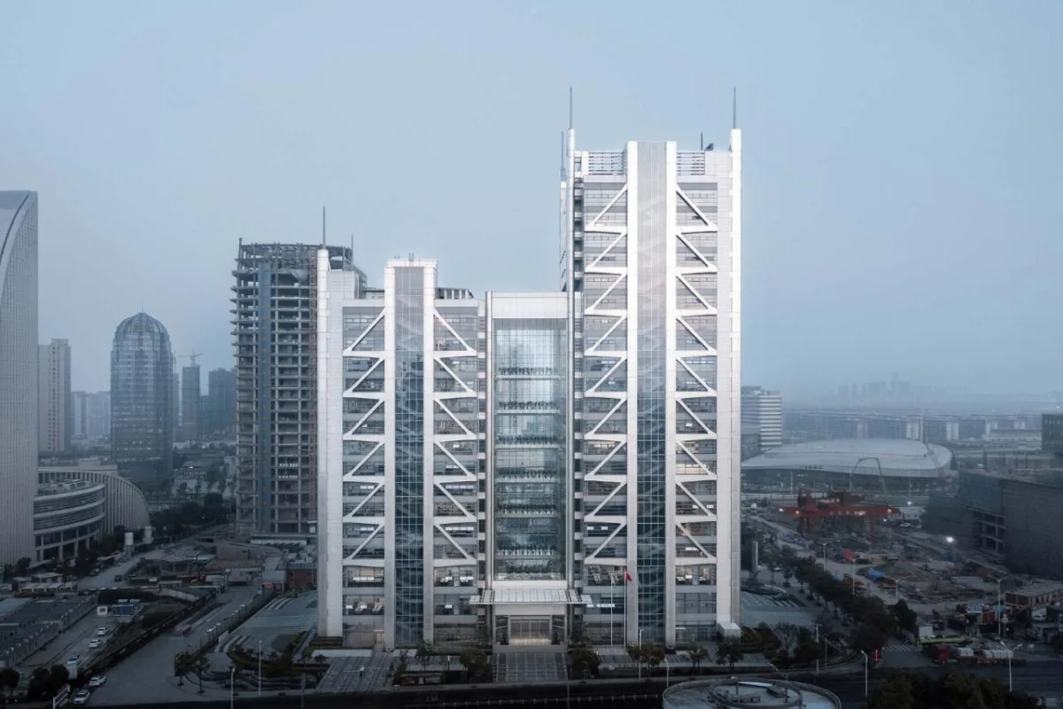 BIM建筑|双擎大厦：瑞丰数字金融中心 / UUA建筑师事务所