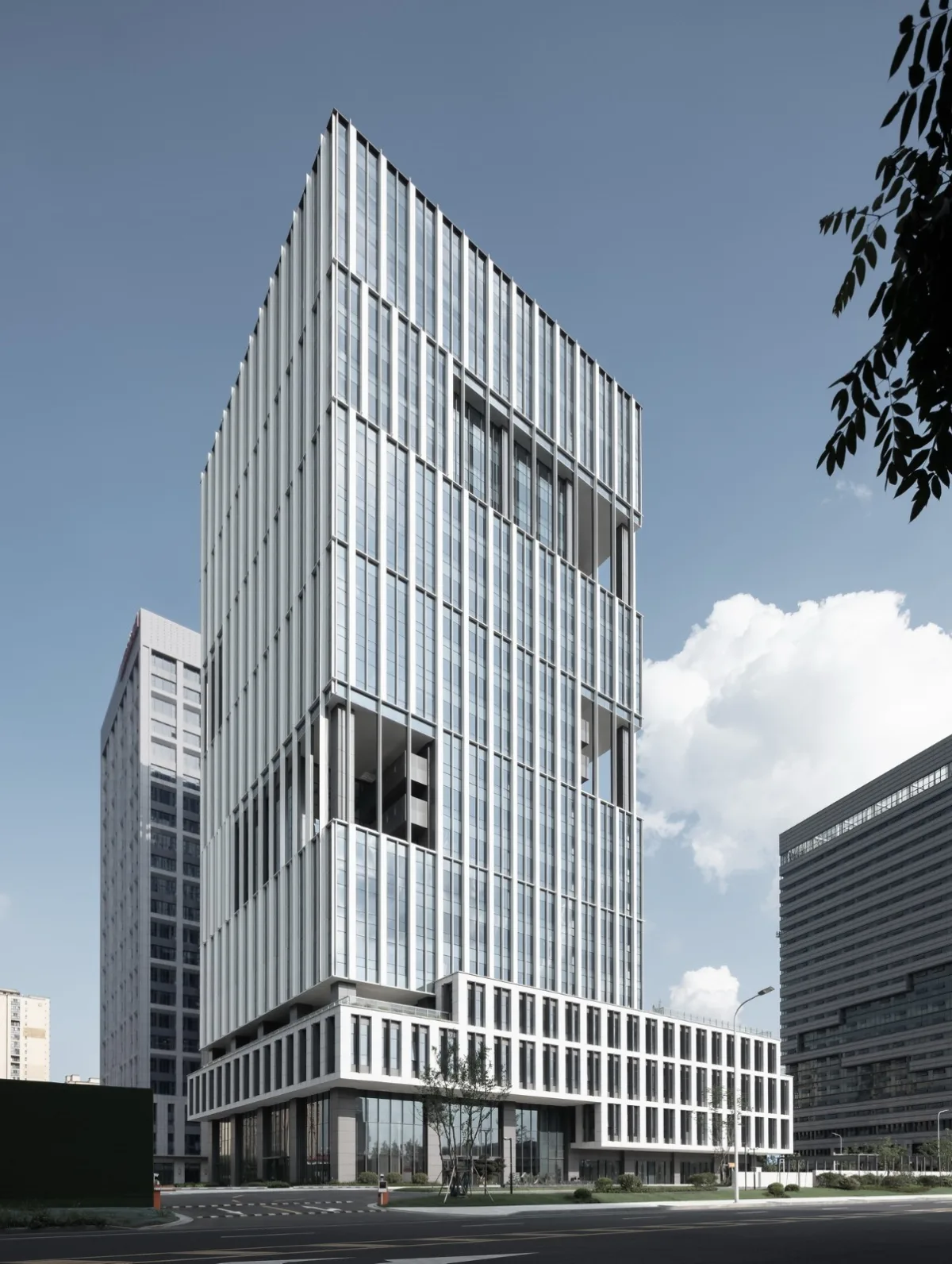 BIM建筑|解码花园式总部办公：绿创大厦 / 简和建筑