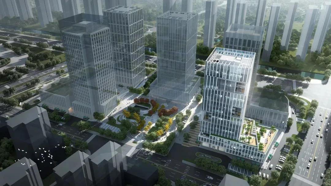 BIM建筑|解码花园式总部办公：绿创大厦 / 简和建筑