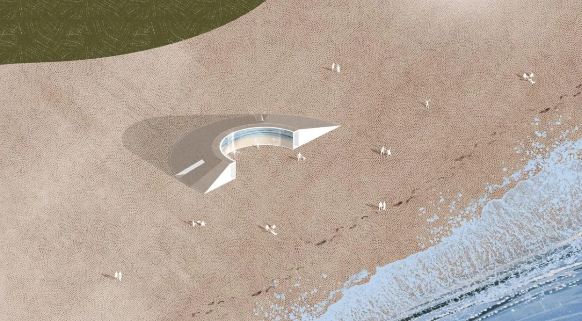 BIM建筑|海边咖啡厅：海之回声 / 同一建筑设计事务所