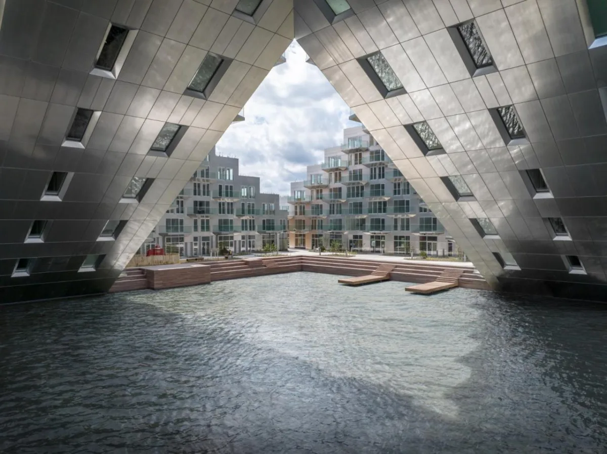 BIM建筑|水上庭院住宅 Sluishuis / BIG + Barcode Architects