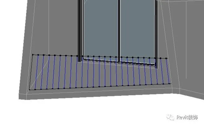 BIM技巧|Revit斜栏杆怎么做？Revit中用自适应族创建斜面栏杆的方法
