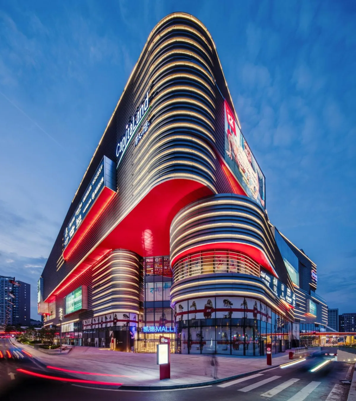 BIM建筑|凯德MALL·新都心 / Laguarda.Low Architects