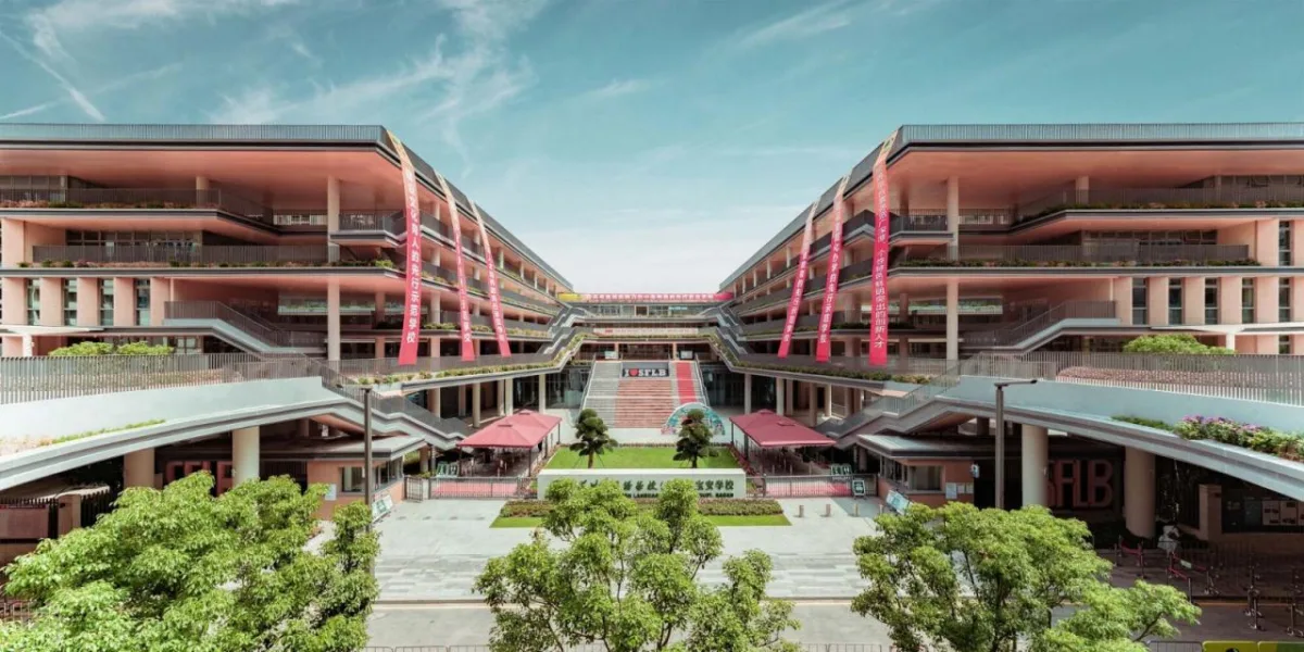 BIM建筑|深圳外国语学校宝安学校 / 华阳国际设计集团