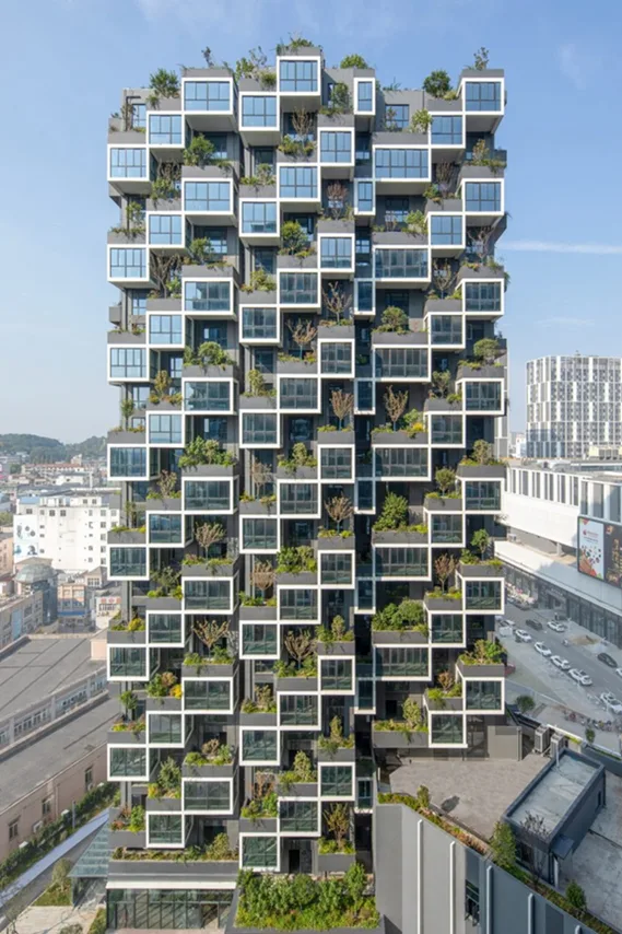 BIM建筑|博埃里在中国设计首个垂直森林塔楼