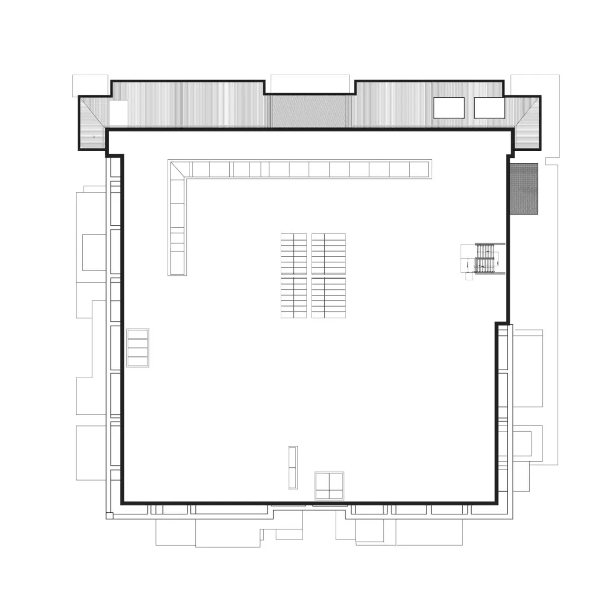 BIM建筑|冲出混凝土框架的盒子，伊斯坦布尔绘画与雕塑美术馆 / EAA - Emre Arolat Architecture