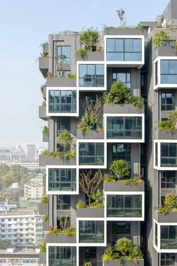 BIM建筑|博埃里在中国设计首个垂直森林塔楼