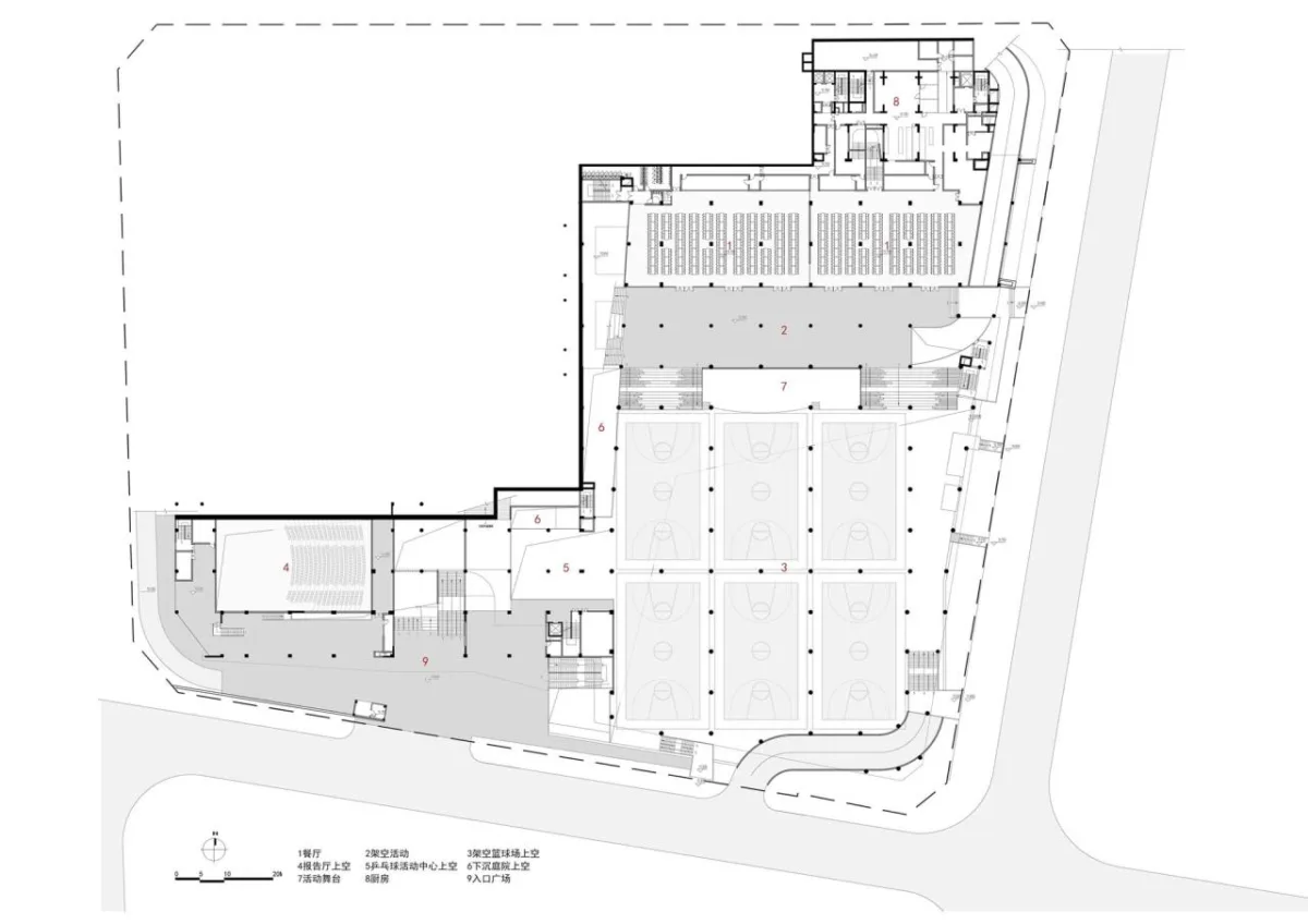 BIM建筑|链接与重塑：深圳南山麒麟中学改扩建工程 / 元本体工作室