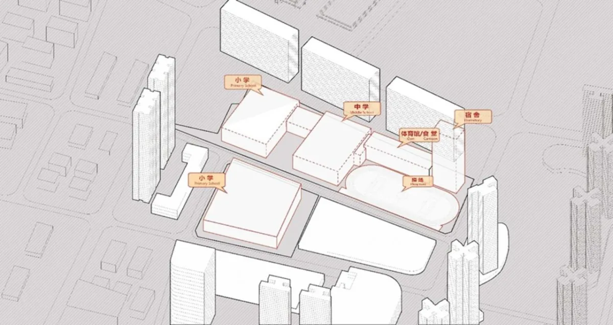 BIM建筑|深圳外国语学校宝安学校 / 华阳国际设计集团