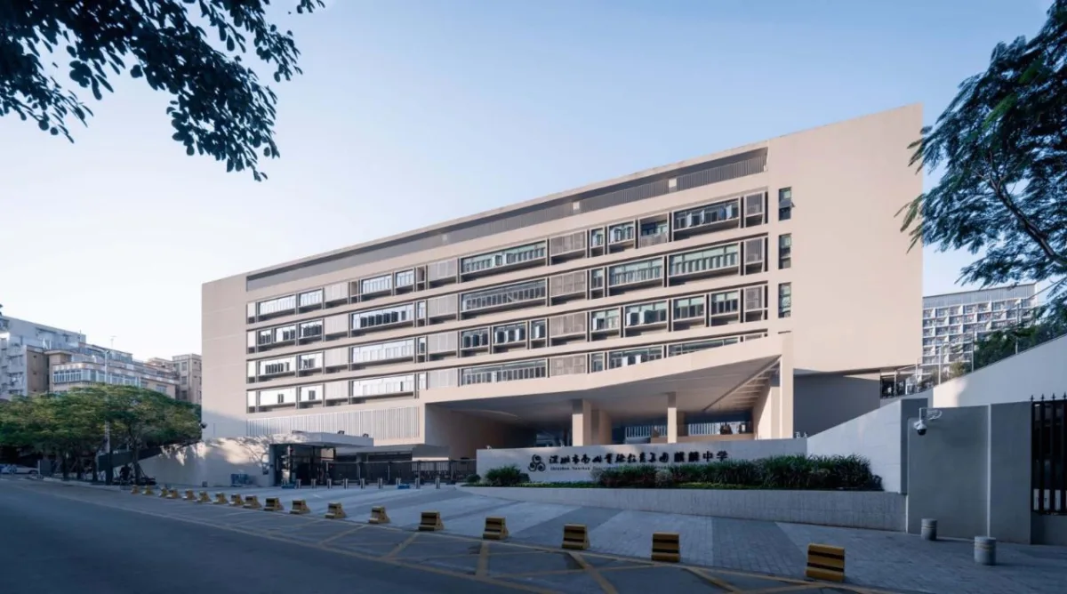 BIM建筑|链接与重塑：深圳南山麒麟中学改扩建工程 / 元本体工作室