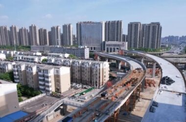 这座高架桥施工用上人工智能“大脑”-BIM建筑网