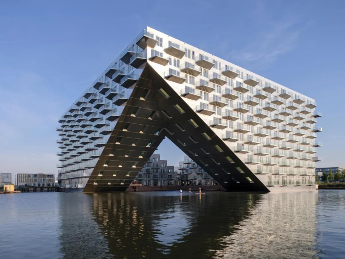 BIM建筑|水上庭院住宅 Sluishuis / BIG + Barcode Architects