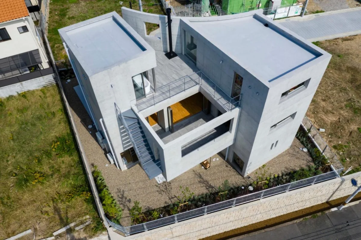 BIM建筑|巷路尽头的住宅 / T2P Architects Office