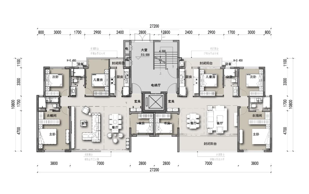BIM建筑|漂浮艺居 舟泊烟渚：成都首开金地 • 鹭鸣北湖 / 成执设计