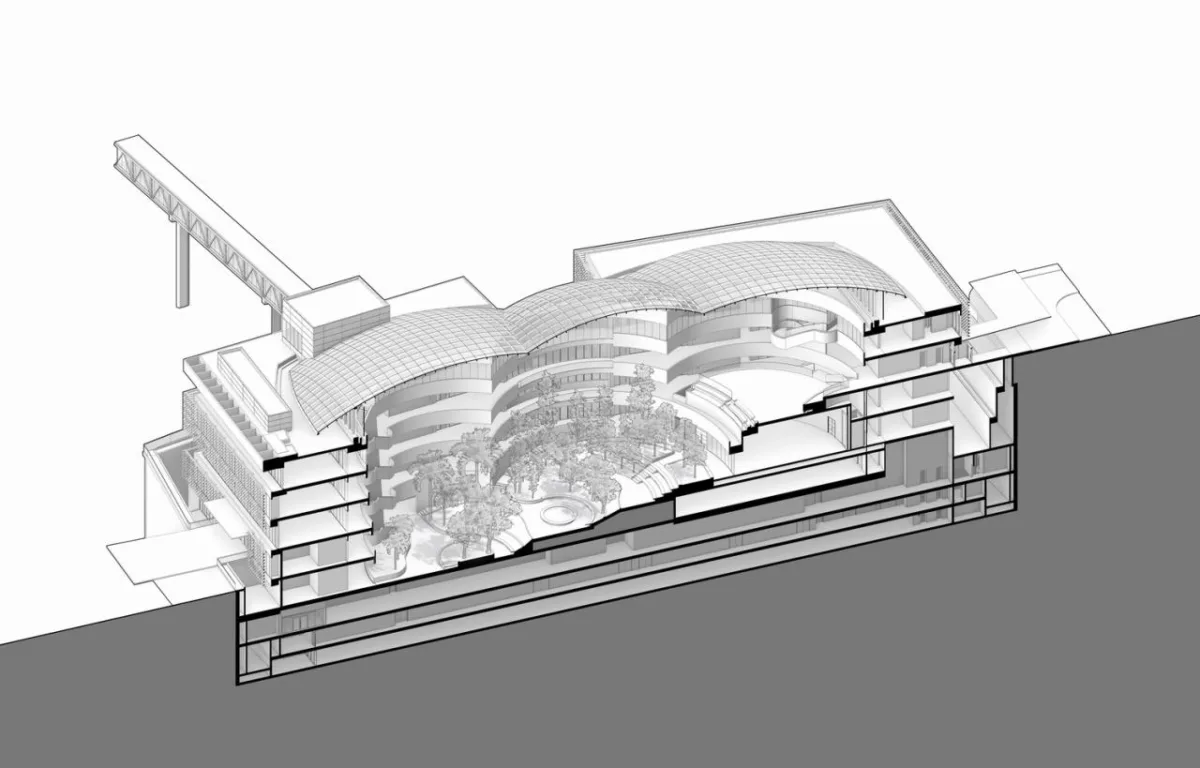 BIM建筑|阿尔伯特·爱因斯坦医学教育研究中心 / 萨夫迪建筑事务所