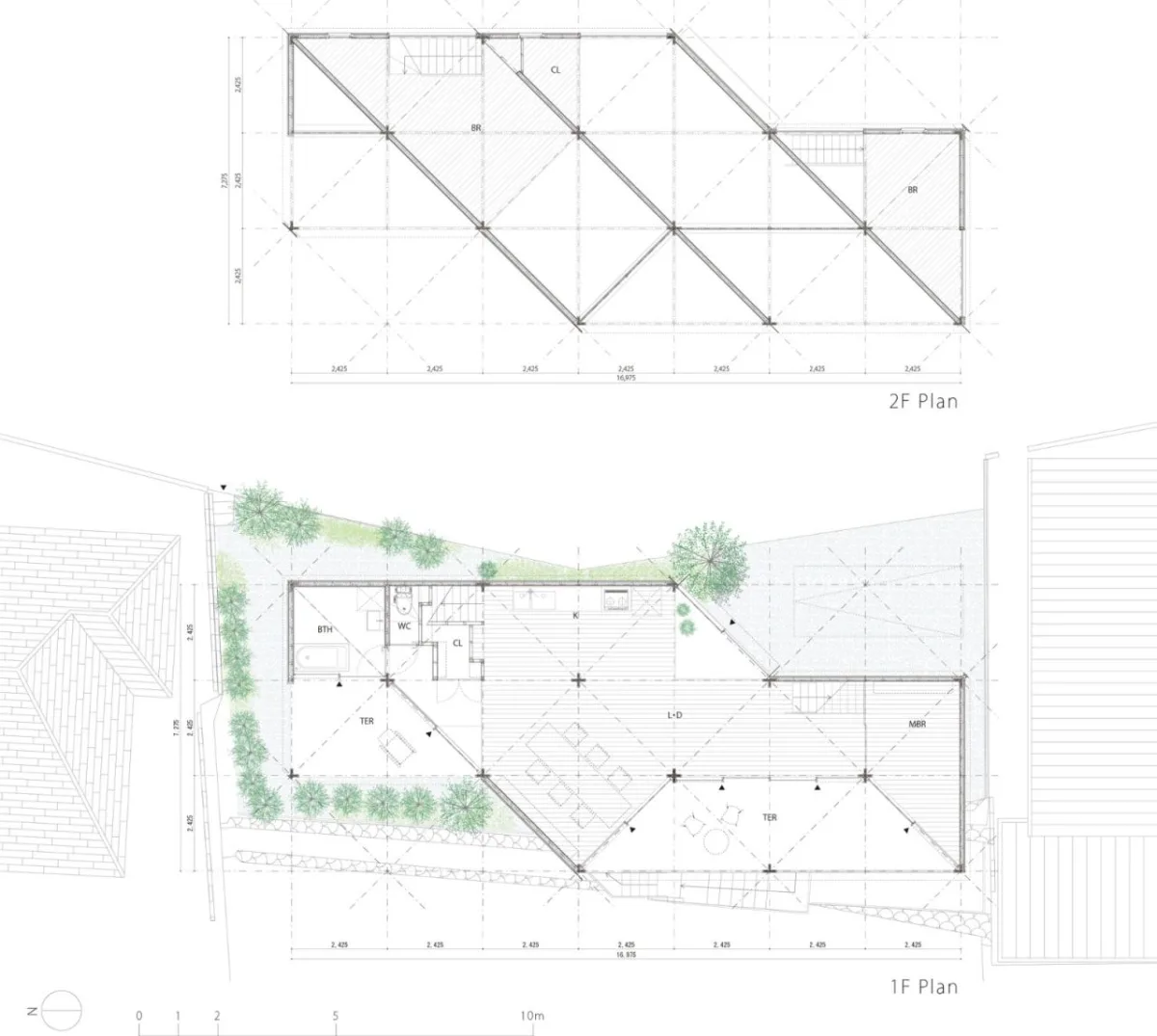 BIM建筑|甲阳园之家 / 畑友洋建筑设计事务所