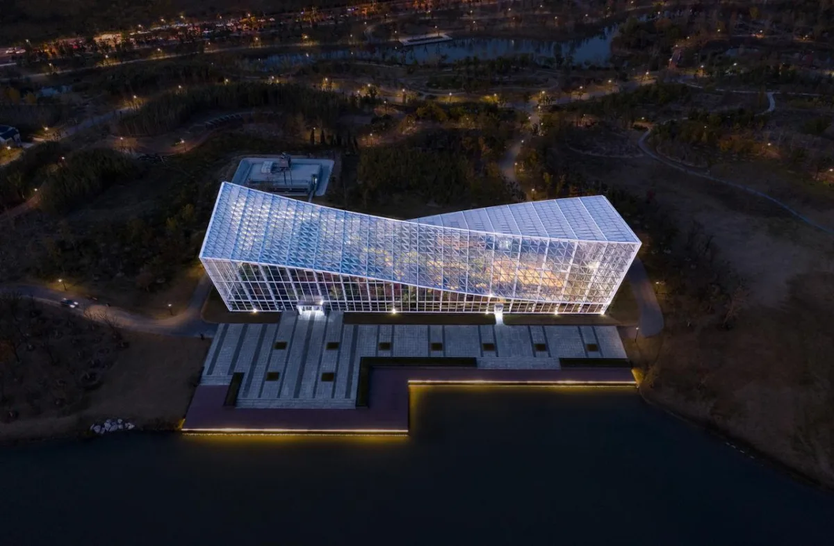BIM建筑|优雅的变奏·南通植物园温室 / 简和工作室