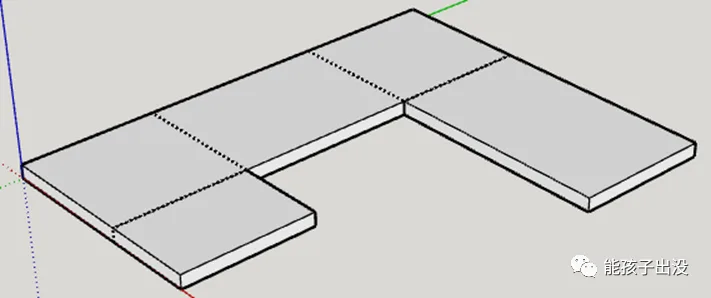 BIM问答|SketchUp动态组件制作教程：SketchUp制作异型台面动态组件