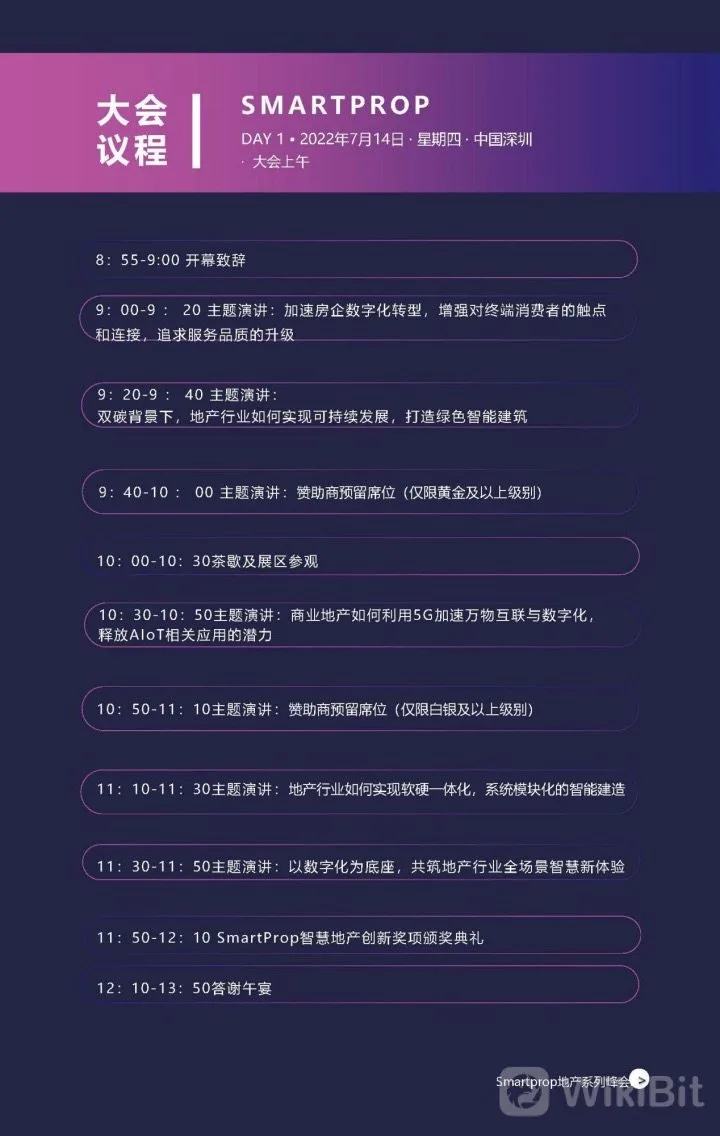 第四届SmartProp智慧地产品质力峰会将于7月14日 在深圳召开！